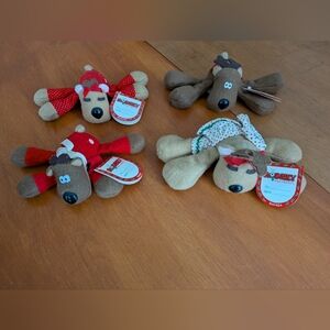 Vintage Hallmark Burger King Rhonda, Rodney, Randy & Ramona Reindeer Family NWT